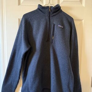 Patagonia Dark Blue Fleece Pullover